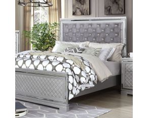 Belleterre California King Bed in Silver