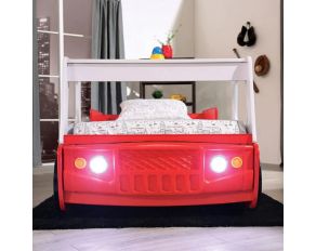 Fierstall Twin Bed in Red