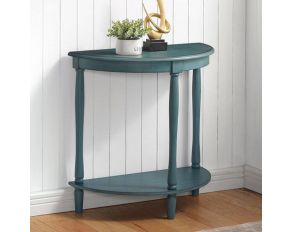 Menton Side Table in Antique Teal