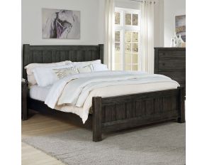 Regensburg Queen Bed in Dark Gray