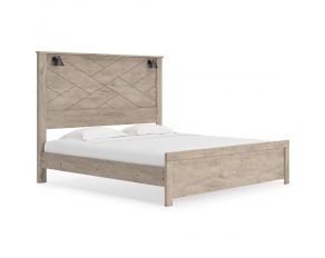 Senniberg King Bed in Light Brown