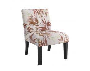 Vera Accent Chair in Red Multi