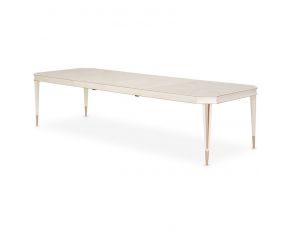 La Rachelle Rectangle Dining Table in Medium Champagne