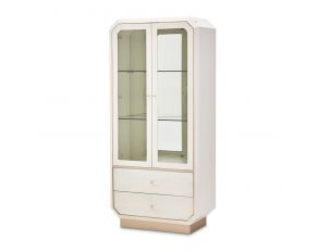 La Rachelle Display Cabinet in Medium Champagne