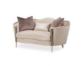 Villa Cherie Loveseat in Hazelnut