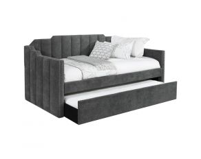 Kingston Twin Daybed with Trundle in Charcoal