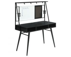 Jessie Writing Desk in Gunmetal Black