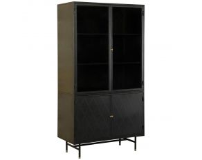 Tall Cabinet in Matte Black