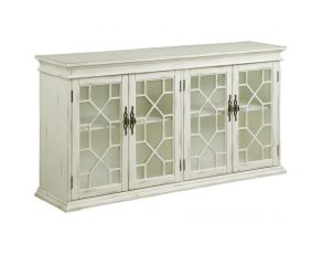 Storage Accent Cabinet in White