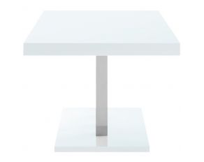 Brooklyn Dining Table in White High Gloss