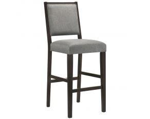 Wooden Bar Stool in Espresso