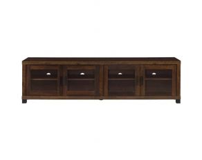 Wooden TV Console in Dark Pine