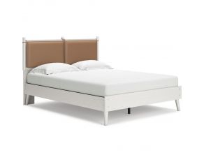 Aprilyn Queen Panel Bed in White