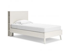 Aprilyn Twin Bookcase Bed in White