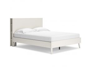 Aprilyn Queen Bookcase Bed in White