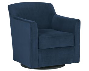 Bradney Swivel Accent Chair in Ink