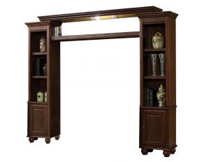 Dita Entertainment Center in Walnut Finish