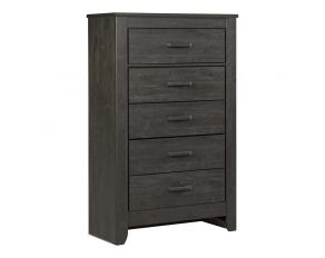 Ashley Furniture Brinxton Five Drawer Chest in Black