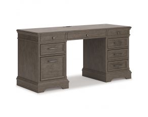 Janismore Credenza in Weathered Gray