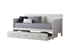 Bailee Daybed with Trundle in White