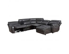 Provo 6 Piece Sectional in Slate