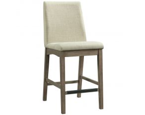 Dapper Counter Height Side Chair in Grey Finish