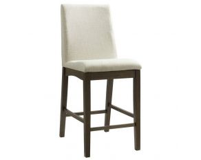 Dapper Counter Height Side Chair in Walnut Finish