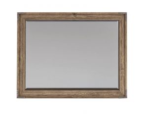 Passage Mirror in Light Oak