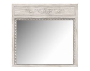 Somerton Trumeau Landscape Mirror in Antique Brown