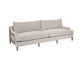 Tresco 100 Inch Sofa in Tan and Dove