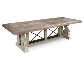 Arch Salvage Pearce Dining Table in Light Oak