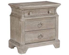 Summer Creek Bedside Chest in Medium Oak