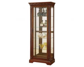 Acme Furniture Addy Curio in Cherry Finish