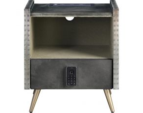 Doris Nightstand in Gray