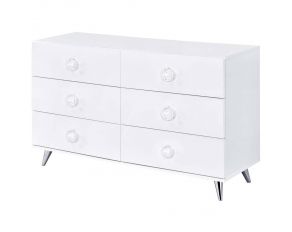 Perse Dresser in White Finish