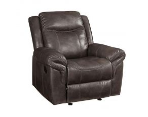 Lydia Glider Recliner in Brown