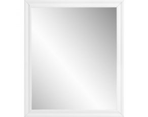 Gaines Mirror in High Gloss White Finish