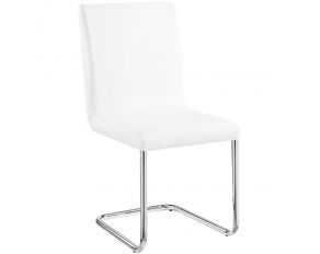 Palton Set of 2 Sides Chairs in White