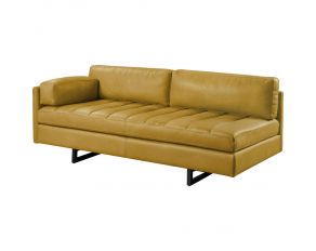 Radia Sofa with Pillow in Turmeric