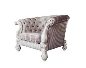 Versailles Chair with 2 Pillows in Ivory