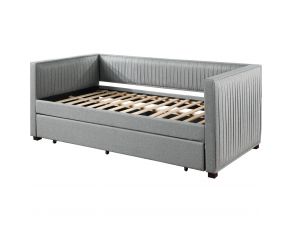 Danyl Daybed with Trundle in Gray Finish