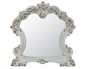 Vendom Mirror in Antique Pearl Finish