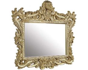 Bernadette Mirror in Gold Finish