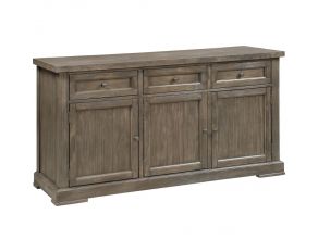 Landon Dining Server in Salvage Gray Finish