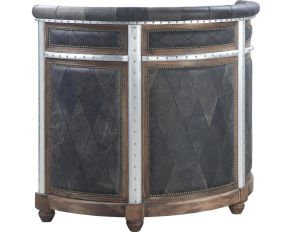 Rahma Bar Table in Antique Ebony Finish