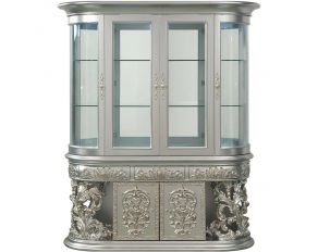 Sandoval Curio in Antique Silver Finish