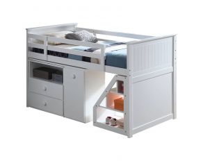 Acme Furniture Wyatt Twin Loft Bed in White