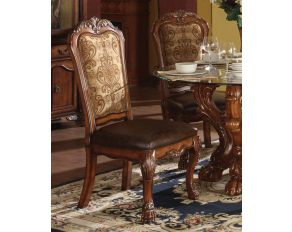 Acme Furniture Dresden Side Chair in Cherry Oak - Set of 2