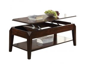 Acme Furniture Docila Coffee Table with Lift Top in Walnut