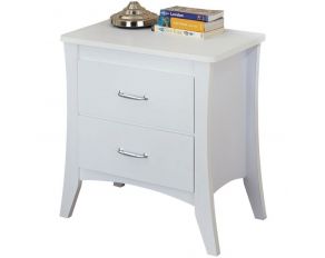 Acme Furniture Babb Nightstand in White